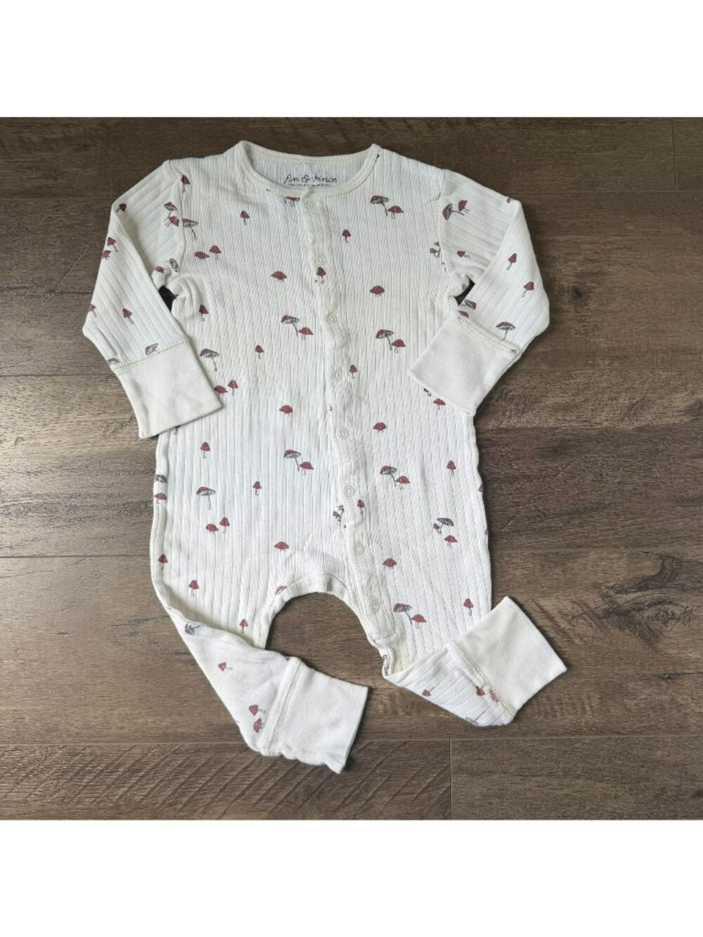 2-3Y Fin + Vince Mushroom Long Johns
